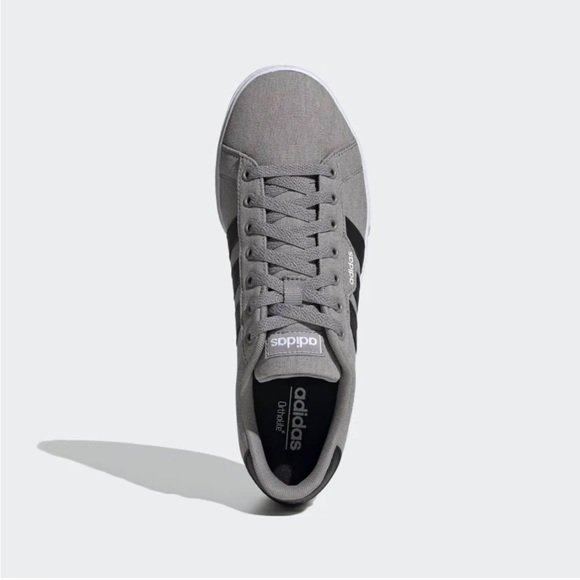 Adidas Daily 3.0 Gray Skate Shoe - Picture 3 of 14